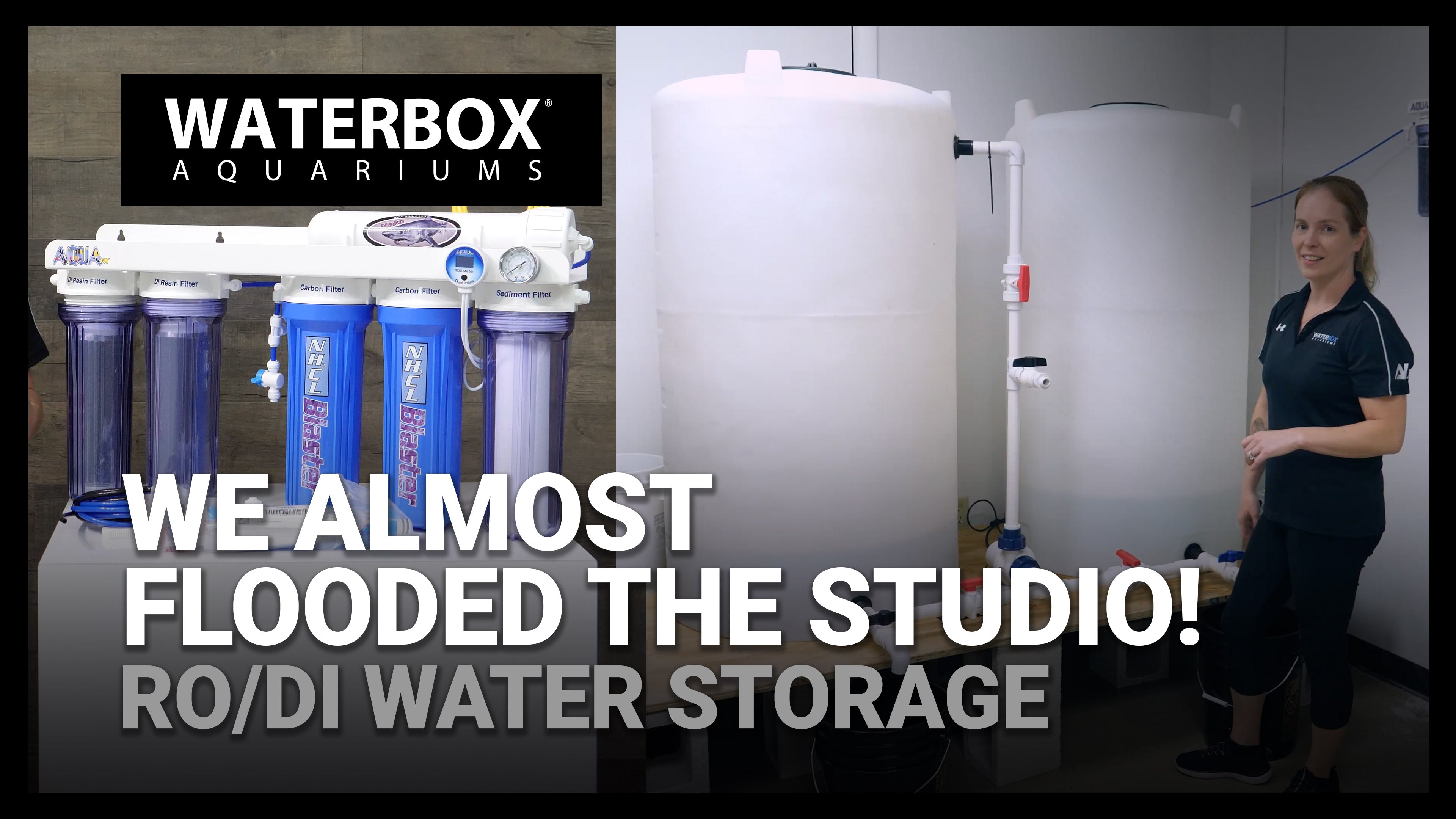 We Almost Flooded the Studio!