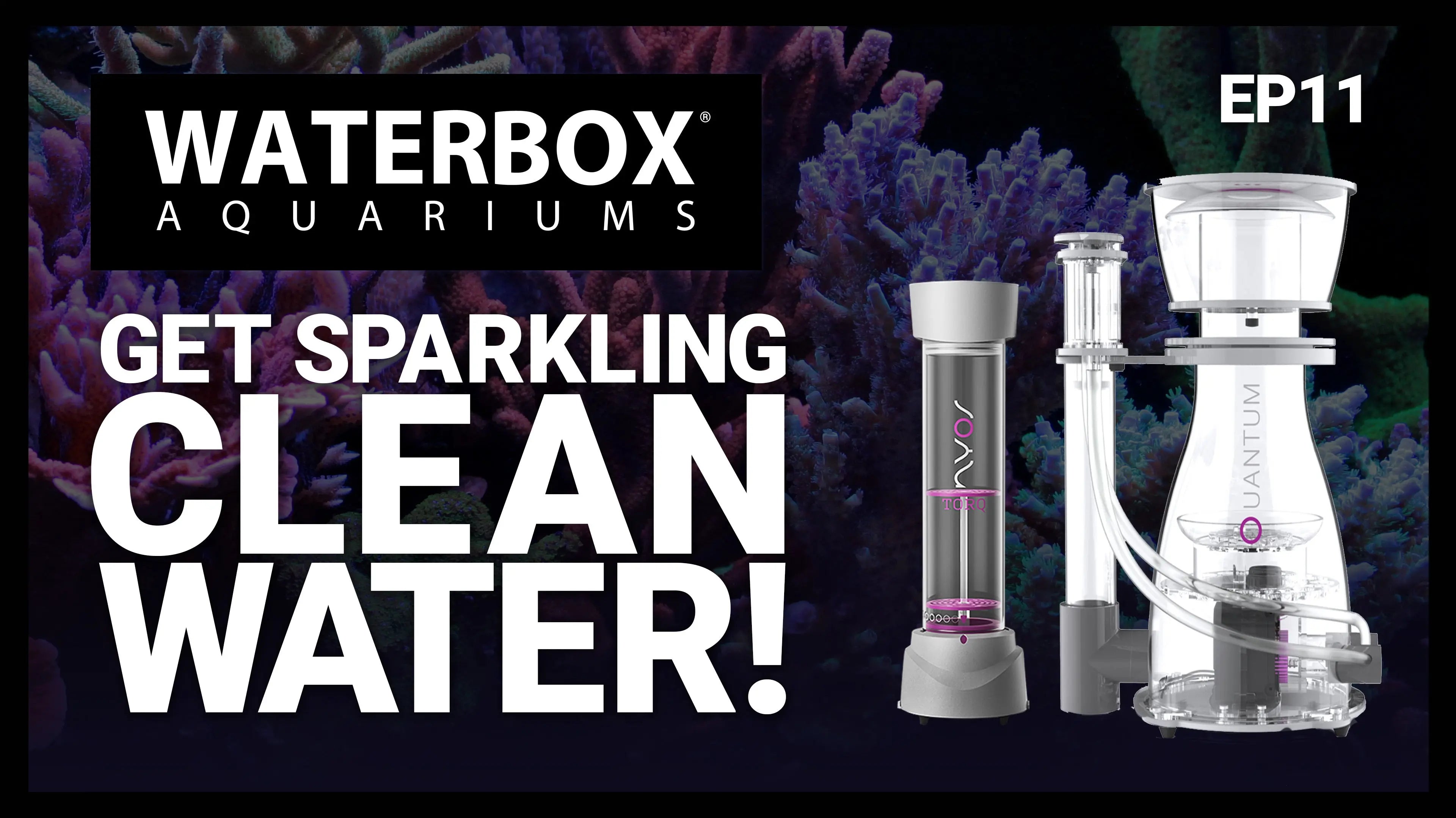 EP11 Protein Skimmers and Media Reactors | A Guide to Large Reef Aquariums Waterbox Aquariums