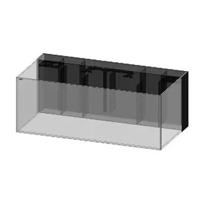 MARINE X 110.4 Peninsula - Display, Sump, Pluming Waterbox Aquariums