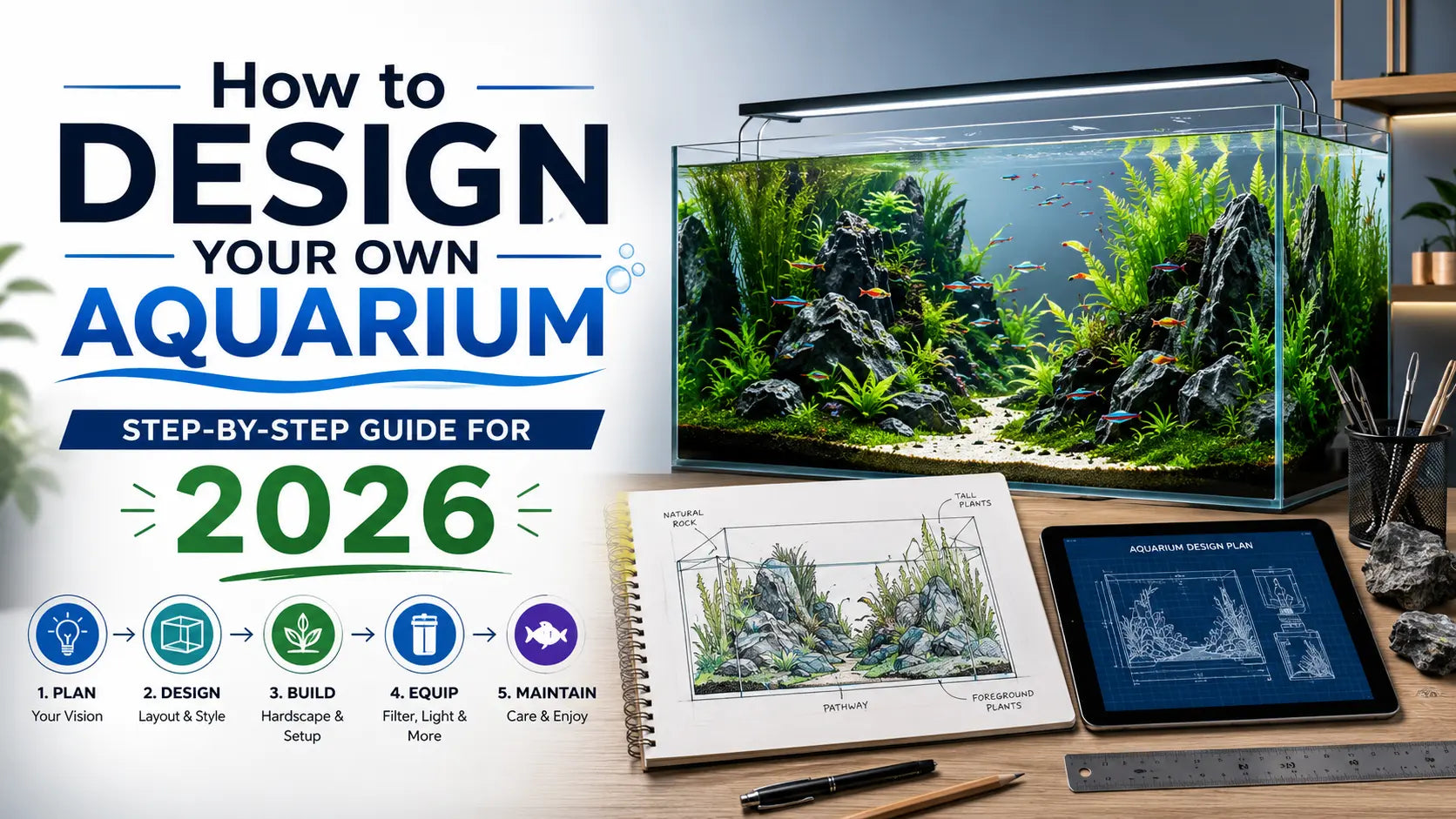 How to Design Your Own Aquarium: Step-by-Step Guide for 2026 Waterbox Aquariums