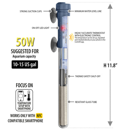 SCUBA ContactLess Submersible Heater