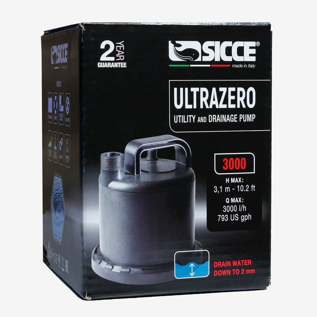 Pompe submersible pour eaux usées Nowax Sicce Ultra Zero